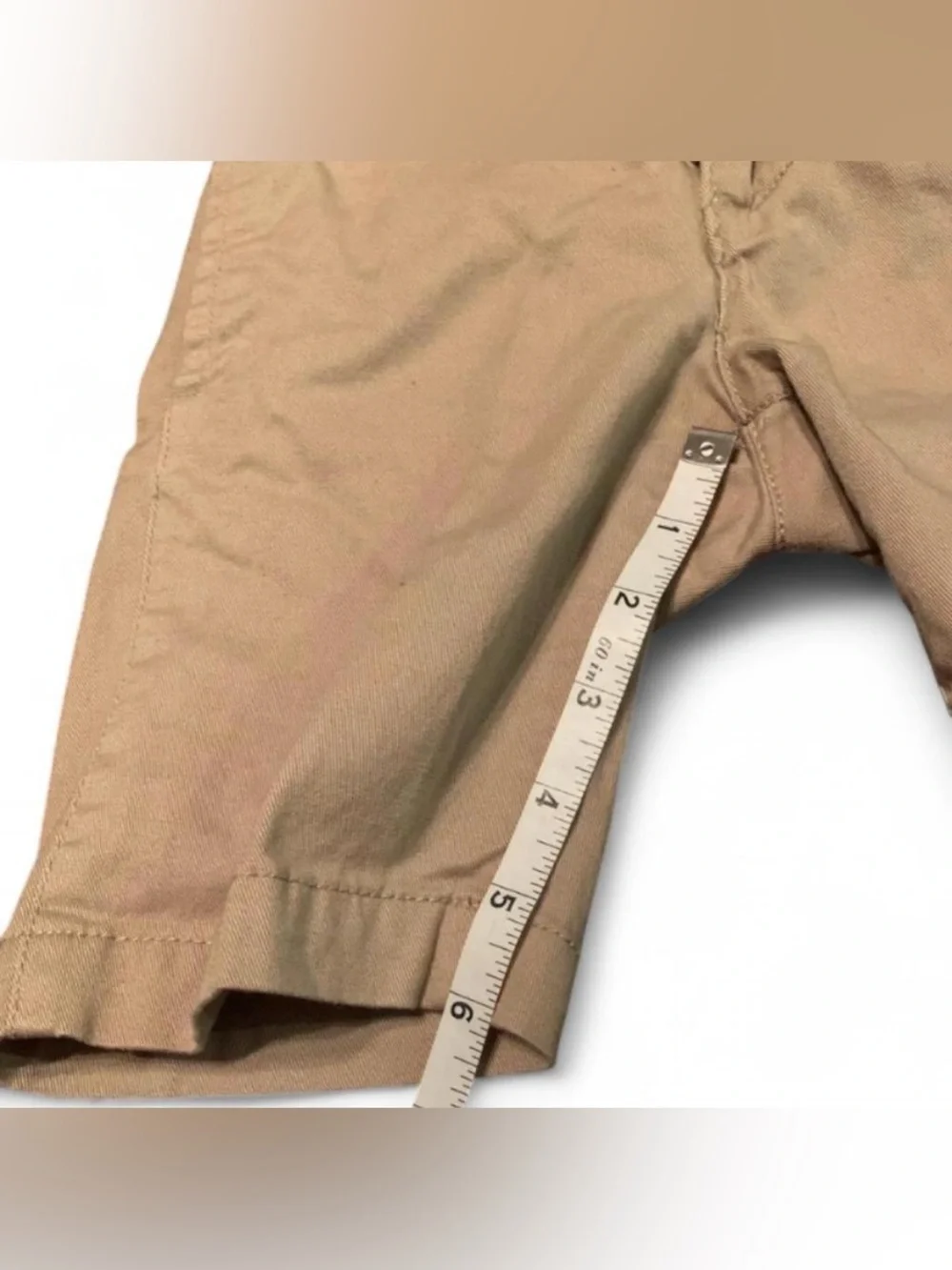GAP Kids Slim Fit Uniform Khaki Shorts